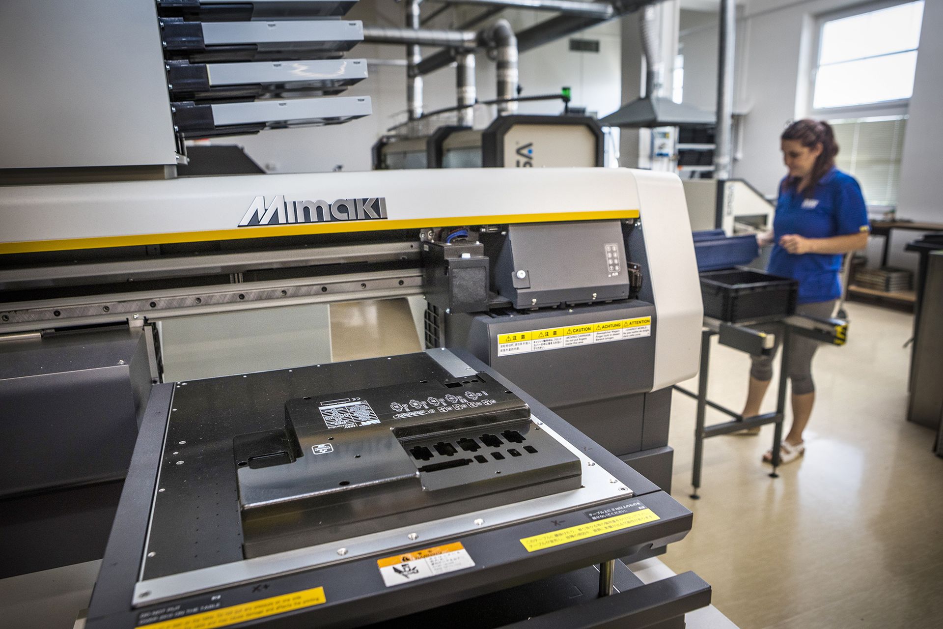 Industrial Printing on a Mimaki Printer